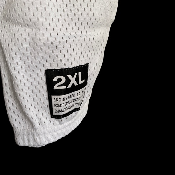 NIKE VAPOR PRO MENS FOOTBALL TRAINING JERSEY WHITE - Picture 3 of 6